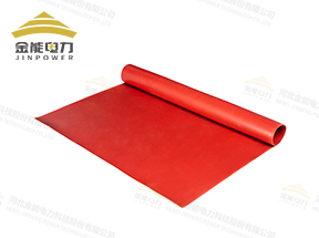 红色橡胶垫，红色绝缘胶板，绝缘胶皮平面胶垫