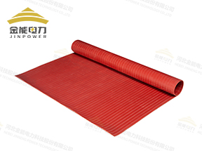 红色常规防滑绝缘橡胶垫，常规防滑绝缘胶板，配电室防滑橡胶垫