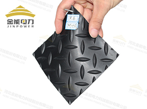 柳叶纹防滑绝缘橡胶垫，配电室防滑绝缘胶板，黑色防滑胶垫